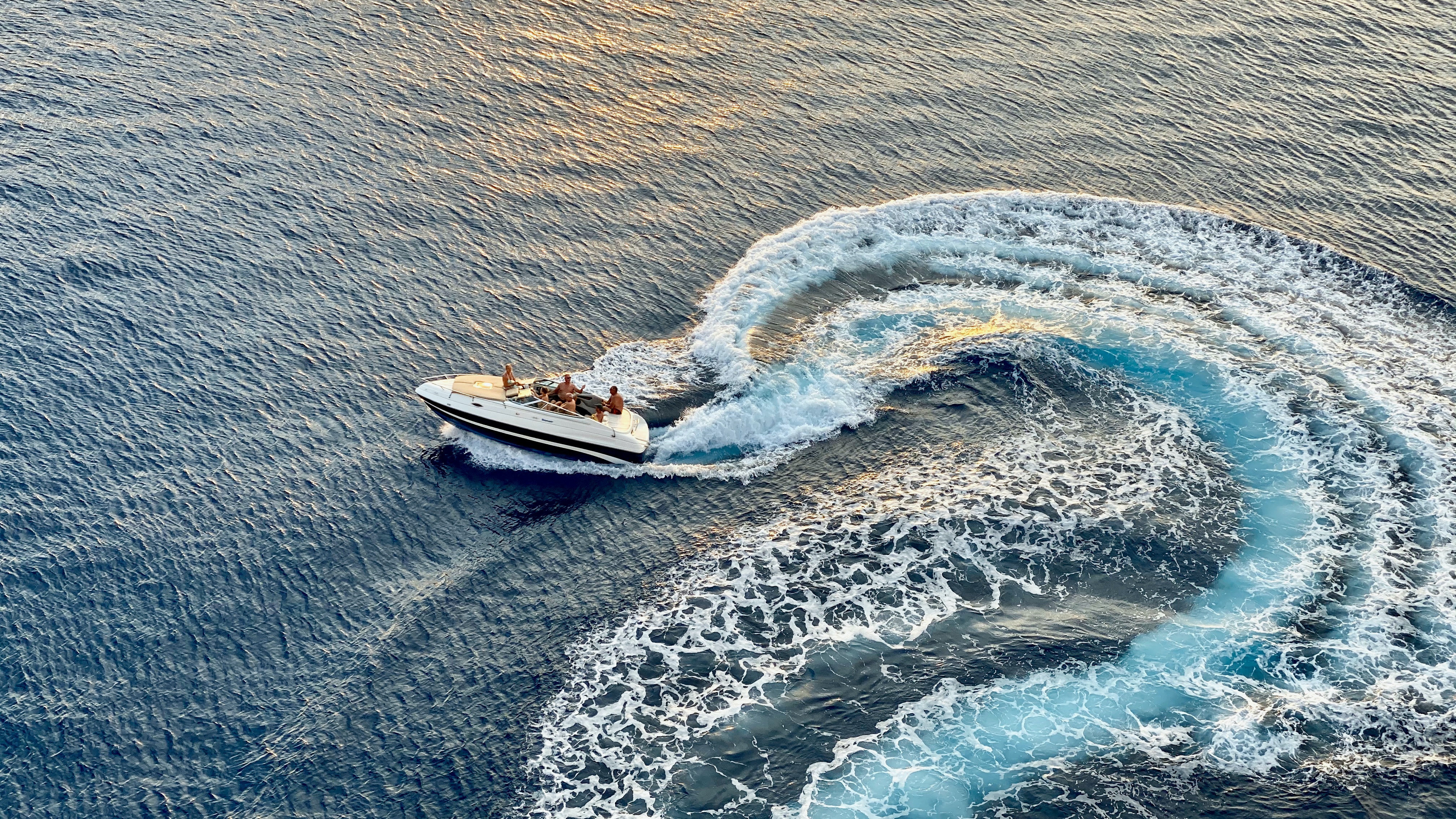 Enjoying a new boat after using a U.S. Bank boat pre-approval