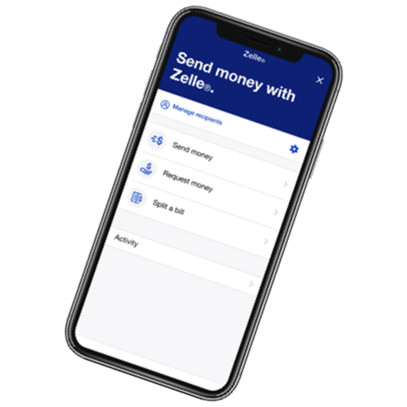 Zelle image on mobile phone